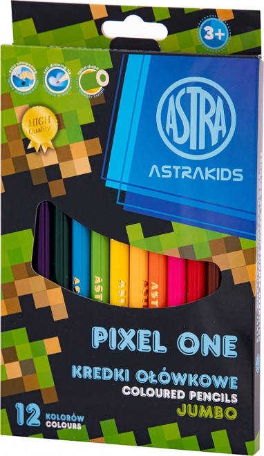 Barvice ASTRA Pixel One jumbo 12 kos