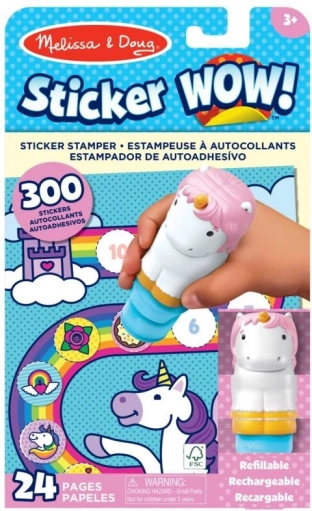 Komplet nalepk UNICORN – večkrat uporabne nalepke