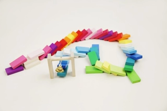 Domino steza z zvončkom 95 kos
