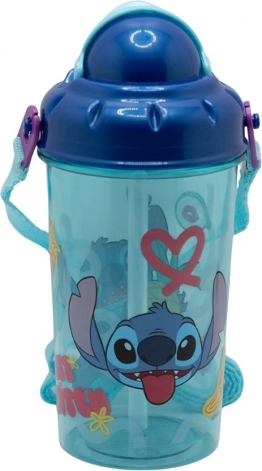 Steklenica za pitje s paščkom Stitch