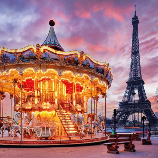 NOTIQUE Bele255147ni koledar Pariz 2025, 30 x 30 cm