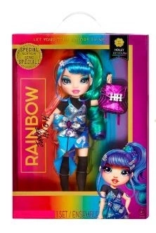 Lutka Holly De Vious iz posebne izdaje Rainbow High Jr High
