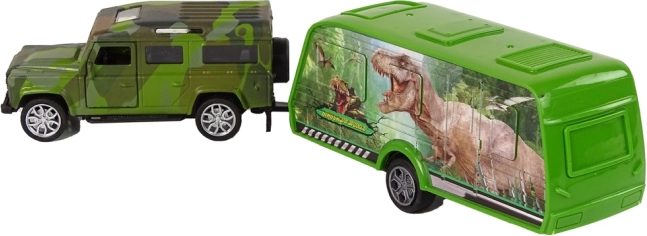 Prikolica z motivom dinozavrov