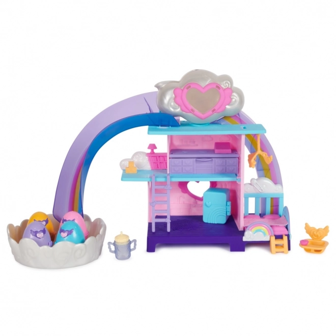 Hatchimals igralni set Mavrični svet valjenje v vodi