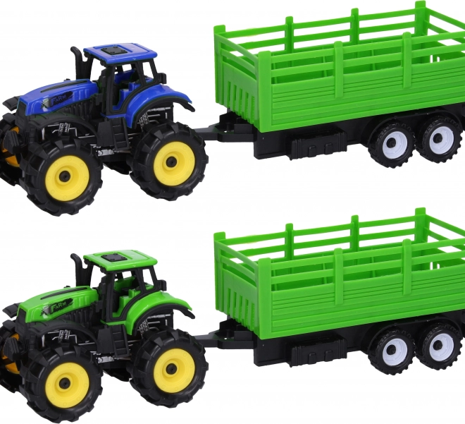 Traktor s prikolico za otroke