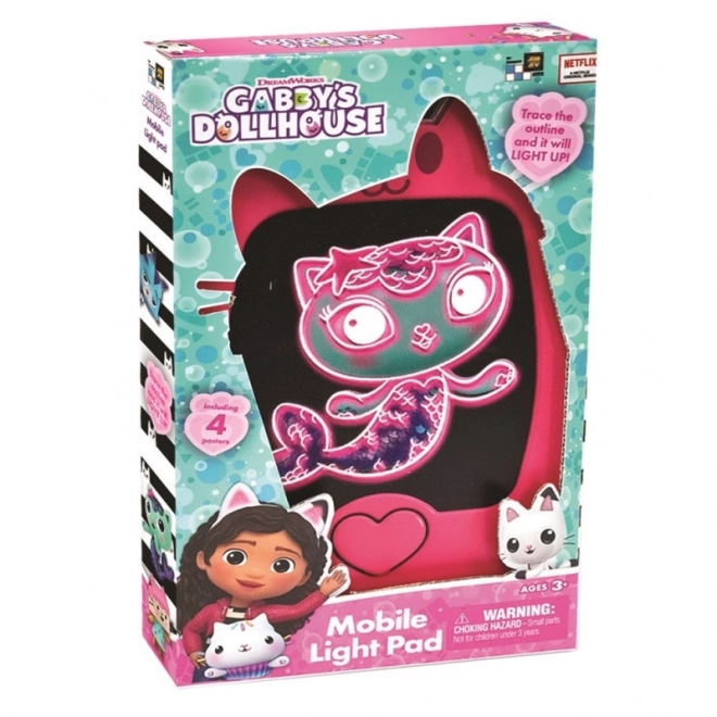 Gabi Prenosna osvetljena tabla Cat House