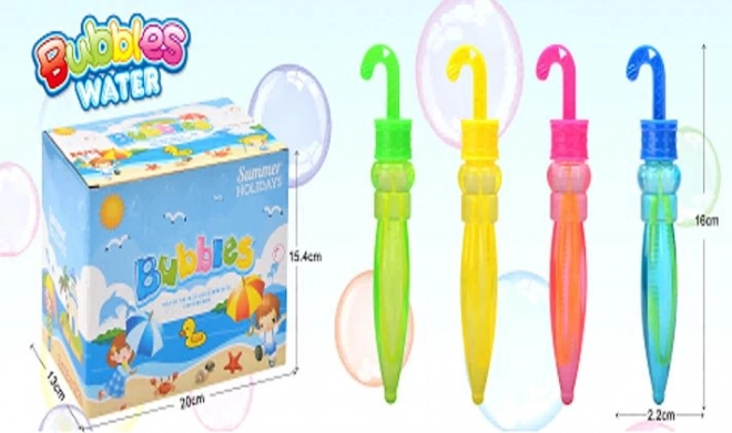 Dežnik za milne mehurčke 30 ml 15 cm