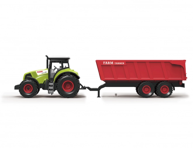 Traktor z vlečno in efekti 36 cm
