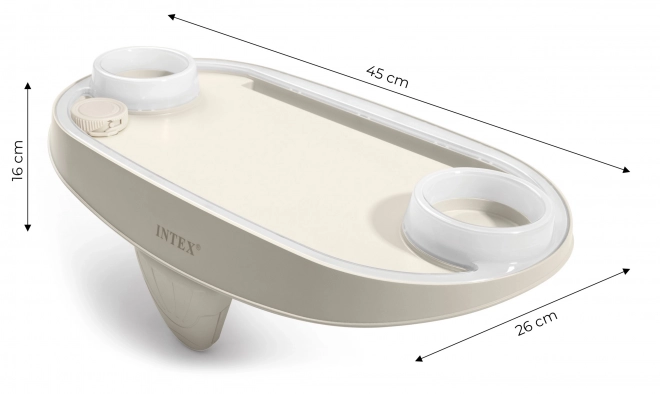 Držalo za pijačo z LED osvetlitvijo in prostorom za tablico, telefon SPA INTEX 28520