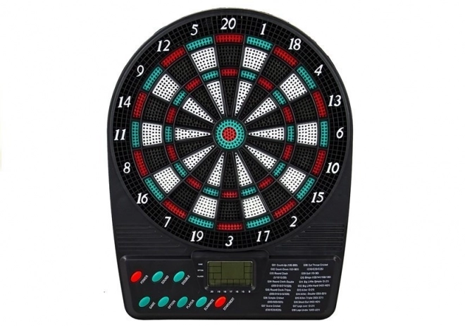 Elektronska tarča digitalna 20x26cm + 3 puščice plast na baterije z zvokom v škatli 21x27x4cm