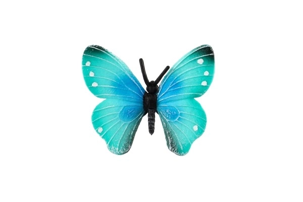 Tropski metulj Morpho Helena, umetna plastika 7cm v vrečki