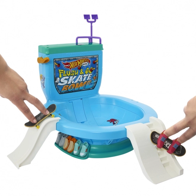 Hot Wheels rolke, splakovalni fingerboard skatepark HXL16