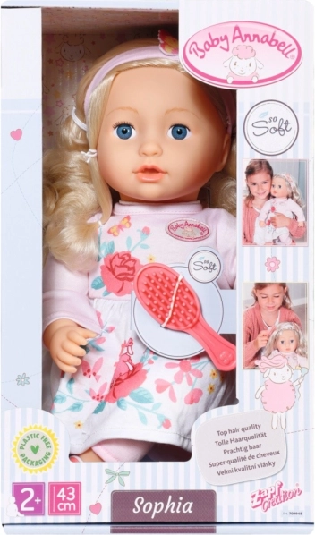 Punčka Sophia Baby Annabell, 43 cm