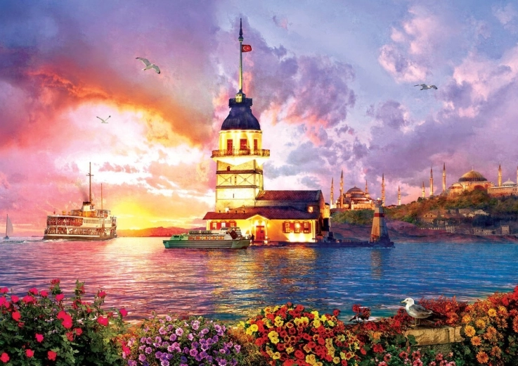 Sestavljanka ART PUZZLE Deviški stolp 1000 kosov