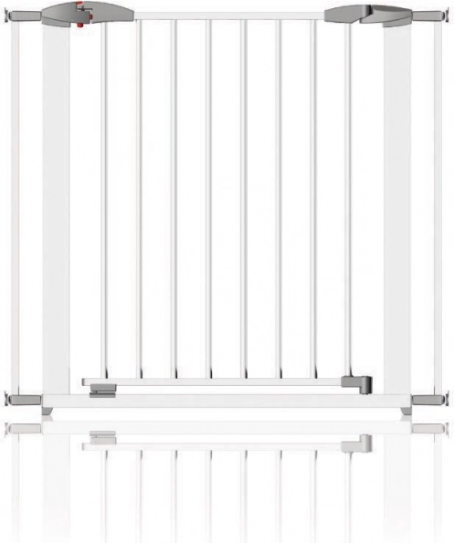 Kovinska varnostna zapora Swing 72,5–95 cm, bela