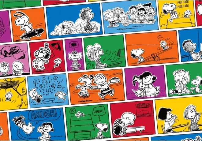 Sestavljanka 1000 kosov Compact Peanuts Fistaszki
