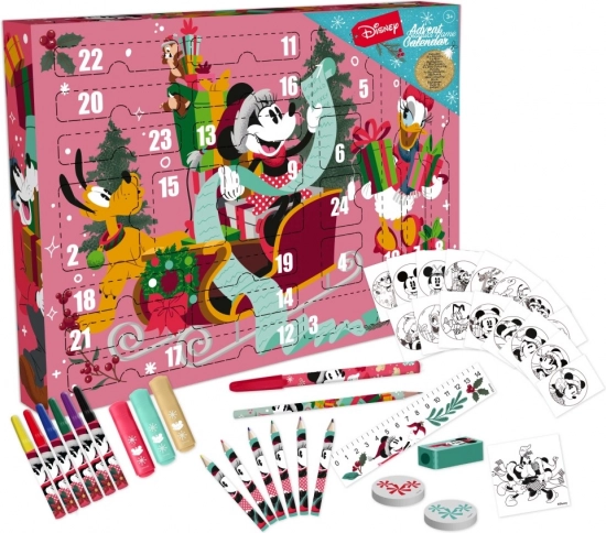 Adventni koledar DISNEY MINNIE – ustvarjalni komplet pisal