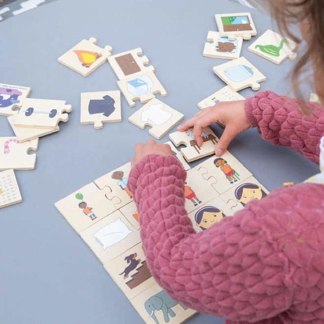 Bigjigs Toys Didaktična sestavljanka Nasprotja