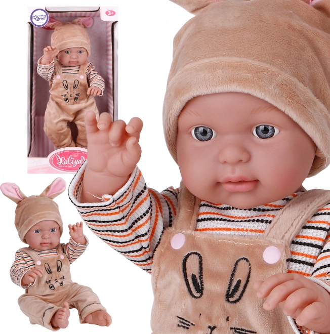 Woopie dojenček v zajčkovem oblačilu 46 cm
