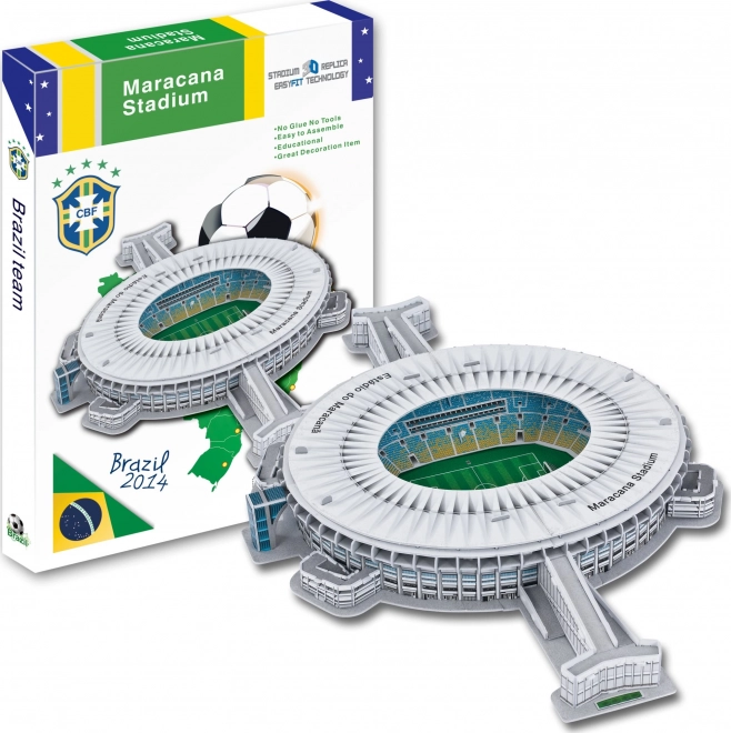STADIUM 3D REPLICA 3D sestavljanka Večnamenski stadion Maracanã 123 kosov