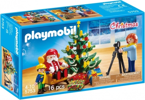 Set s figuricami Christmas Fotografije s svetim Miklavžem
