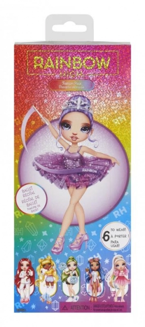 Rainbow High modna obleka balet