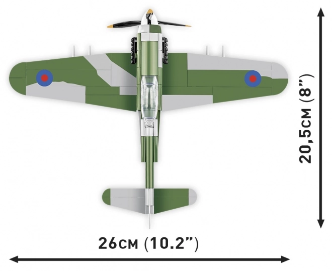 Gradbeni model Hawker Typhoon Mk.1B