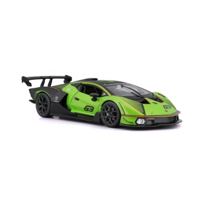 Bburago 1:24 Dirka Lamborghini Essenza SCV12 – Zelena