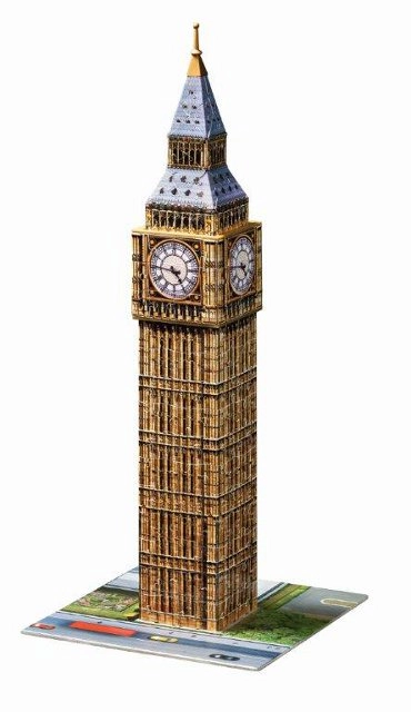 Podroben model stolpa Big Ben