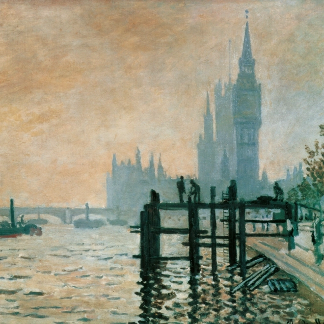 Koledar z zapiski Claude Monet 2026, 30 x 30 cm