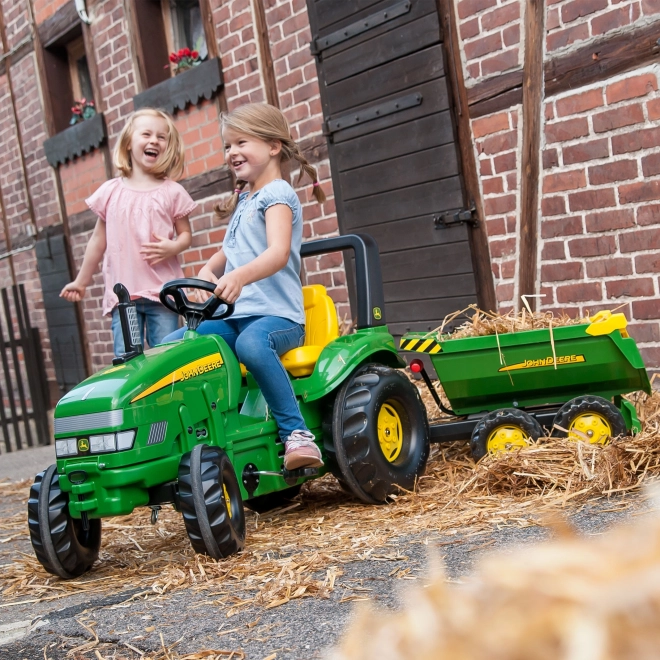 Rolly Toys prikolica s preklopnim tovornjakom John Deere