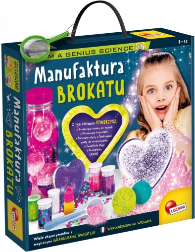 Im A Genius bleščeča manufaktura – kreativni znanstveni komplet za dekleta