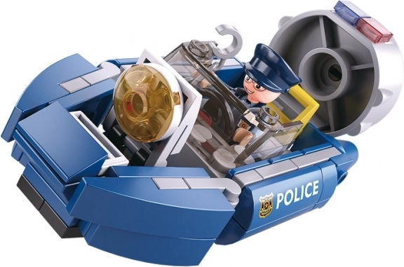 Sluban policija zračni čoln 4v1