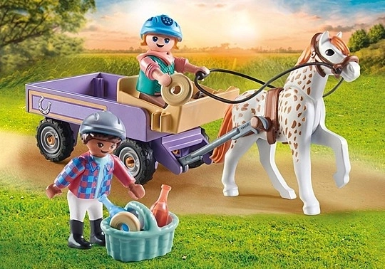Set figuric Konji 71496 Kočija s poniji