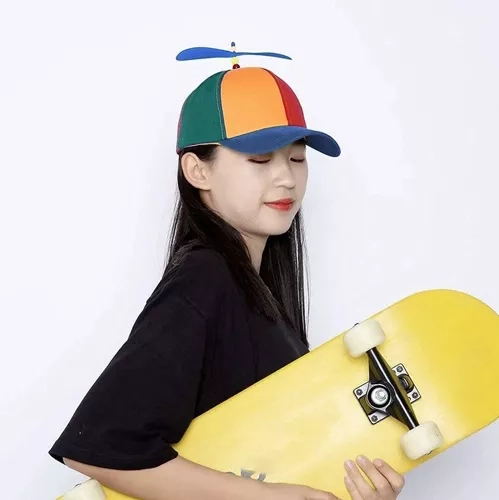 Kapa z vrtavko Unisex, večbarvna Malatec