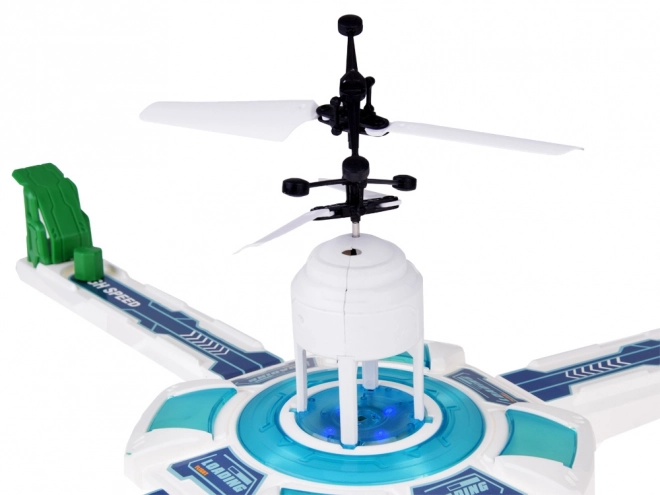 Ležeči dron spretnostna igra