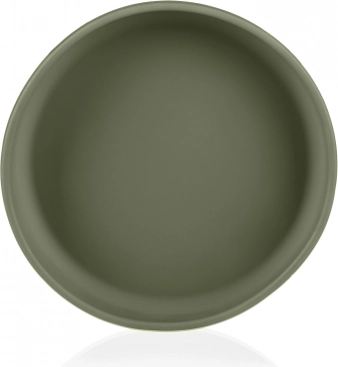 Silikon krožnik za otroke Forest Green