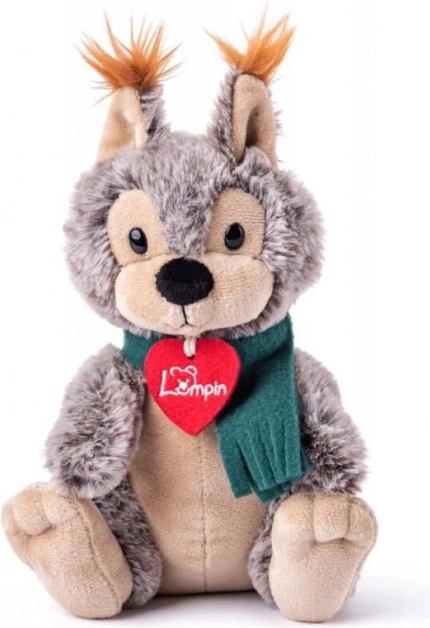 Plišasti veveriček Hubert z Vinohradov 22 cm LUMPIN