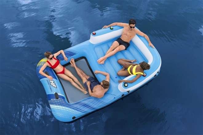 Otok za plavanje z vzmetnico 320/198 cm BESTWAY