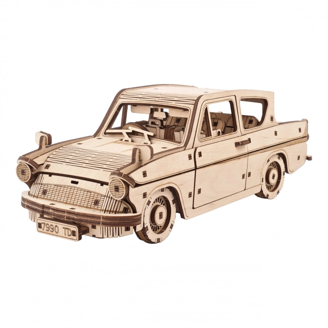 Ugears 3D lesene mehanske uganke Harry Potter Leteči Ford Anglia