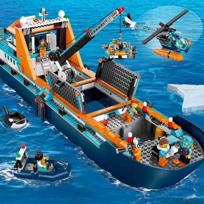 LEGO City ladja raziskovalcev Arktike