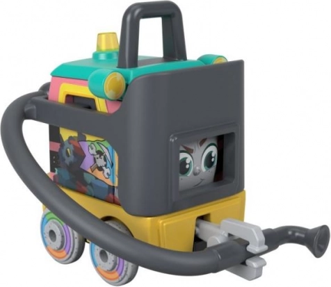 Vlečna kovinska lokomotiva Fisher-Price Tomažek – Sandy