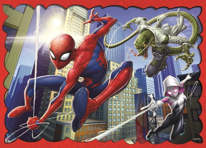 Sestavljanka 4v1 Junak Spider-Man