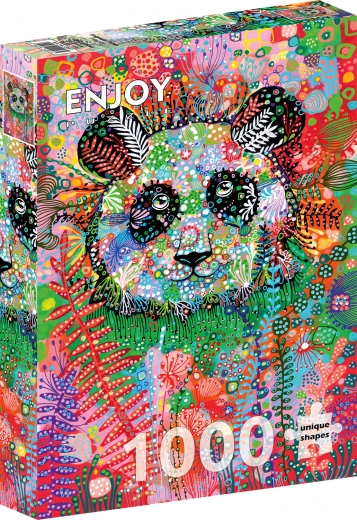 Sestavljanka Enigmatični panda 1000 koščkov