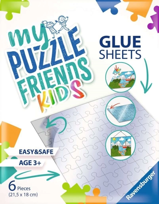 Samolepilna folija za puzzle 500 koščkov RAVENSBURGER My Puzzle Friends Kids