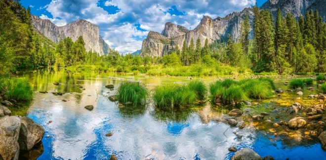 Sestavljanka 4000 kosov Dolina Yosemite