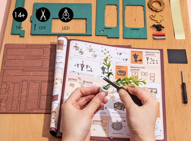 RoboTime miniatura hiške - Trgovina s čajem