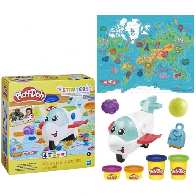 Play-Doh Začetni komplet Raziskovalno letalo