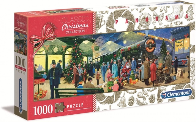 Puzzle 1000 kosov Panorama božična kolekcija