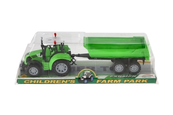 Traktor s prikolico za otroke